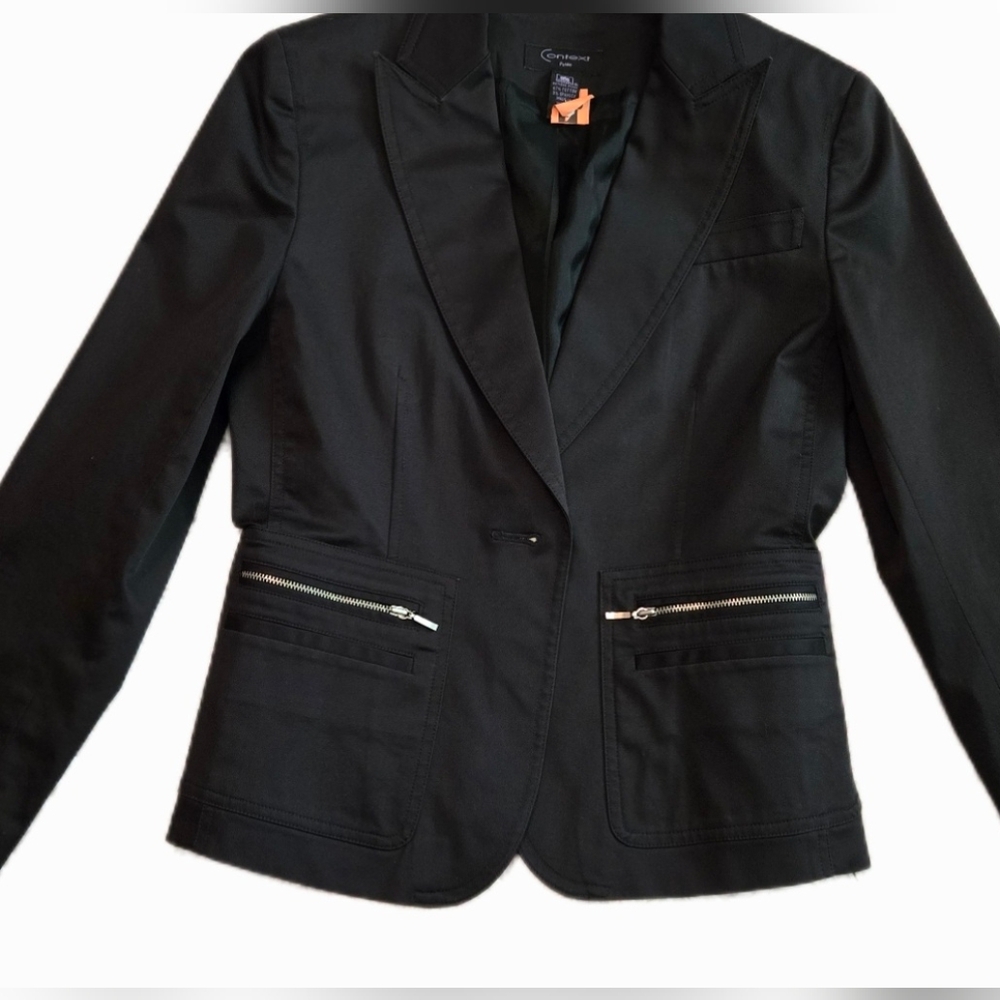 Context Black Petite Blazer